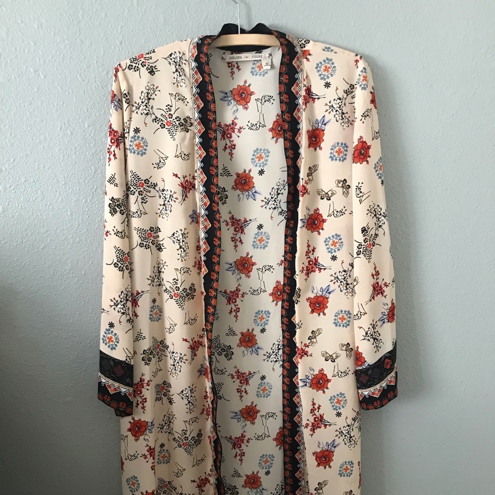 Chelsea & Violet kimono duster